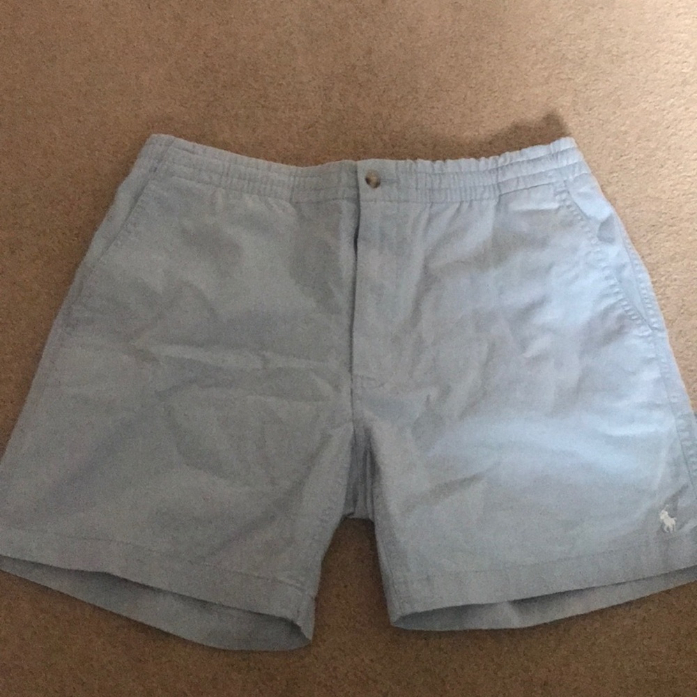 Baby Blue Polo Shorts